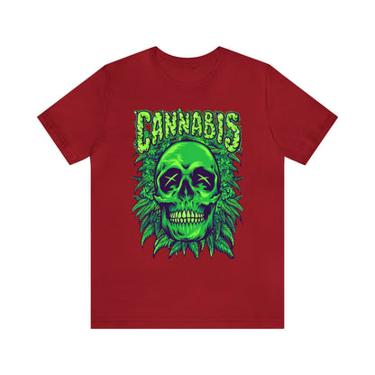 Cannabis Jersey Short Sleeve Tee