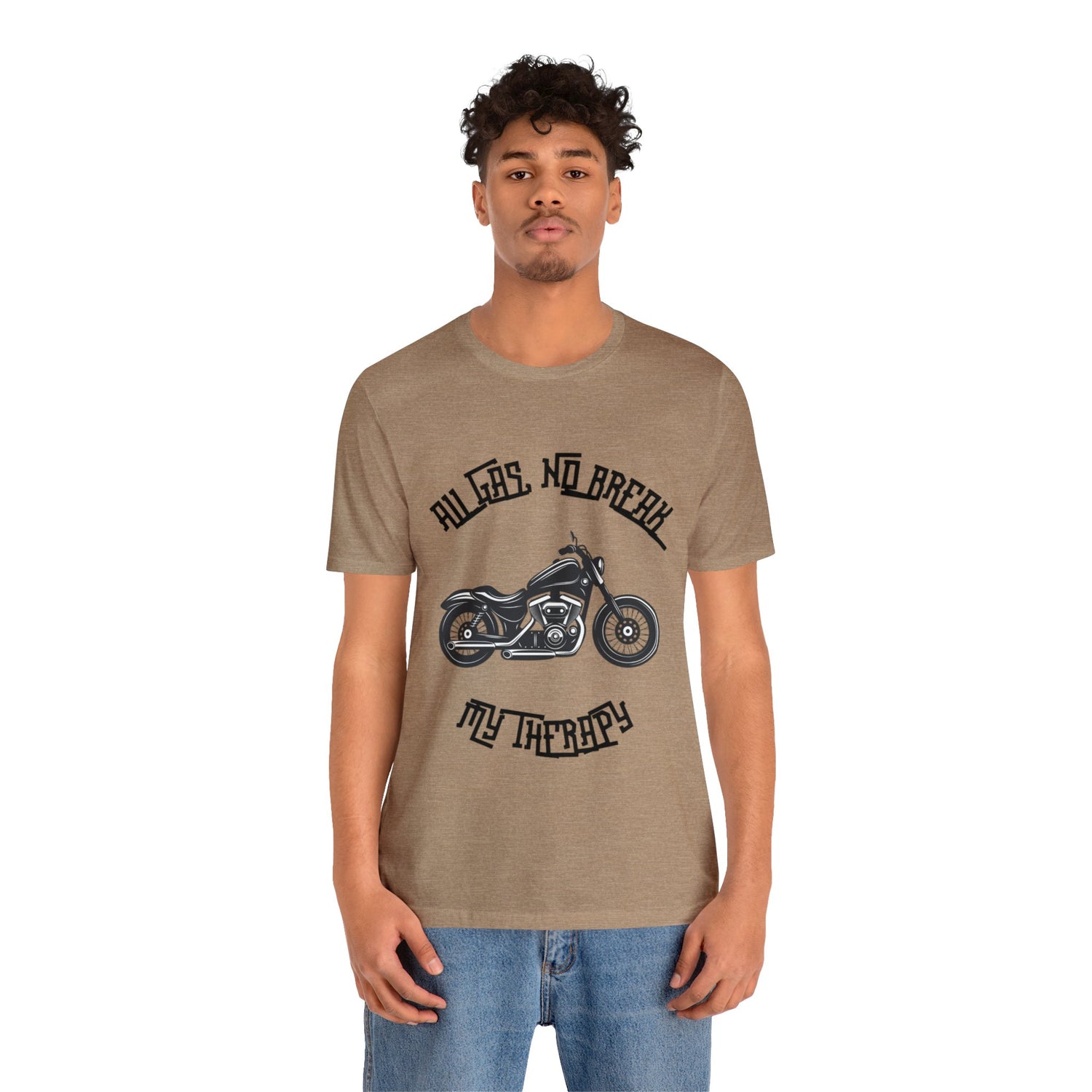 Biker Therapy Short Sleeve Tee