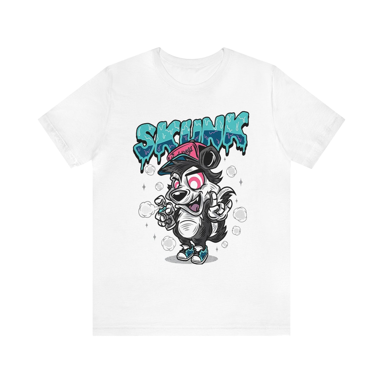 Hip Hop Skunk Jersey Short Sleeve Tee