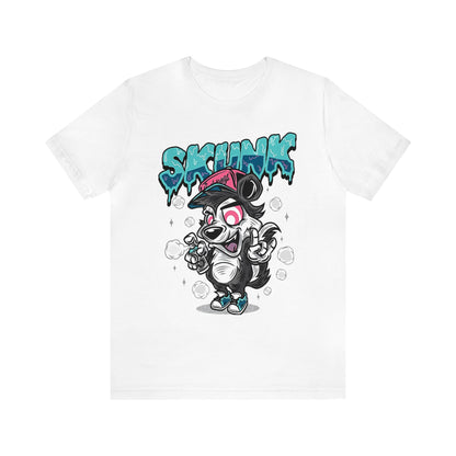 Hip Hop Skunk Jersey Short Sleeve Tee