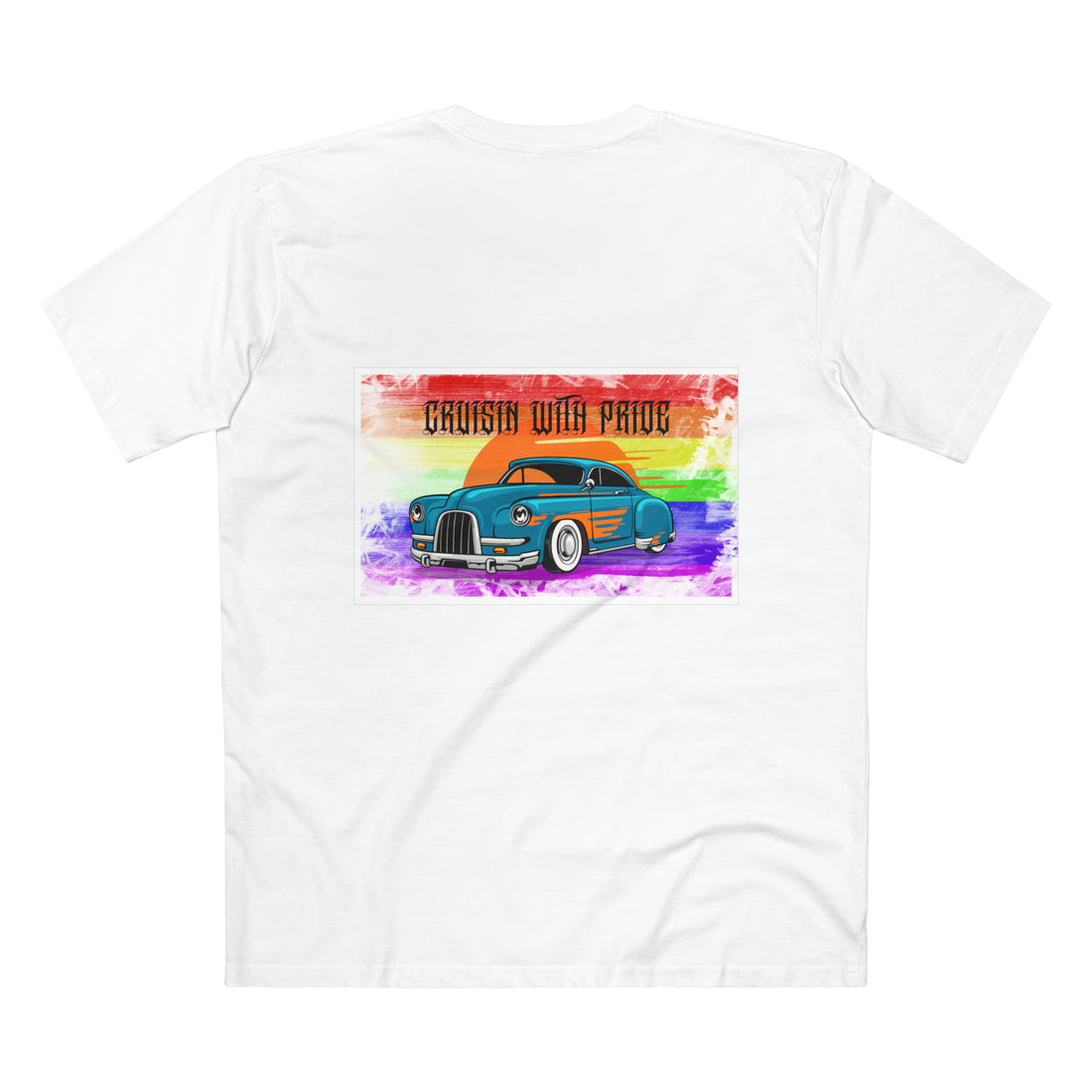 Mens Cruisin with Pride Tee