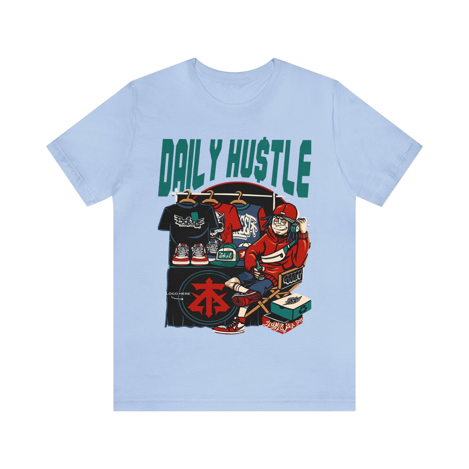 Daily Hustle Jersey Short Sleeve Tee