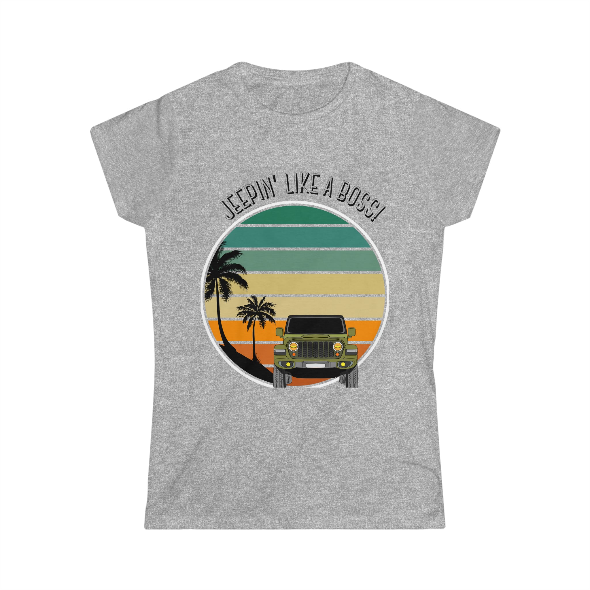 Jeepin like a boss Lady Tee