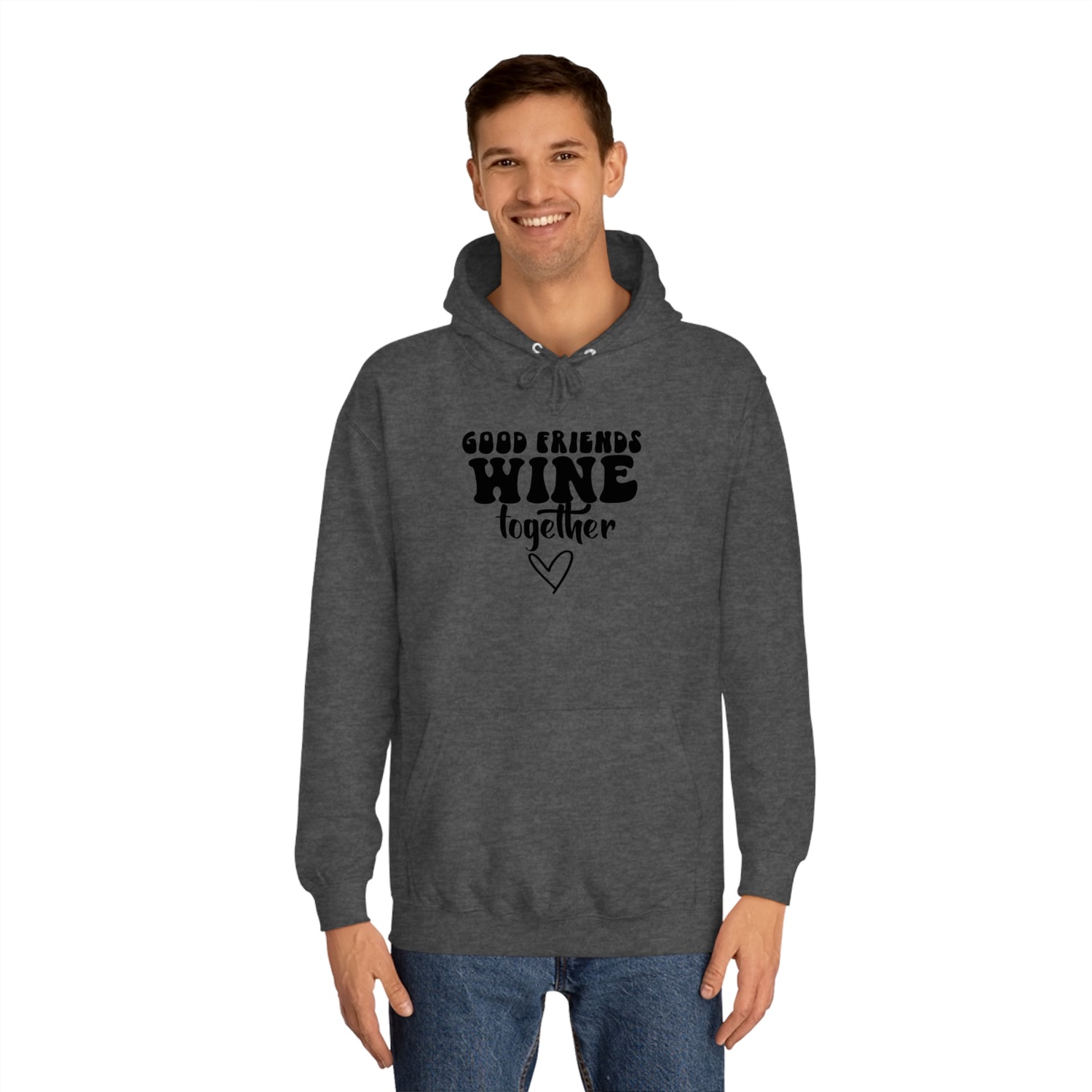 Friends Wine Hoodie