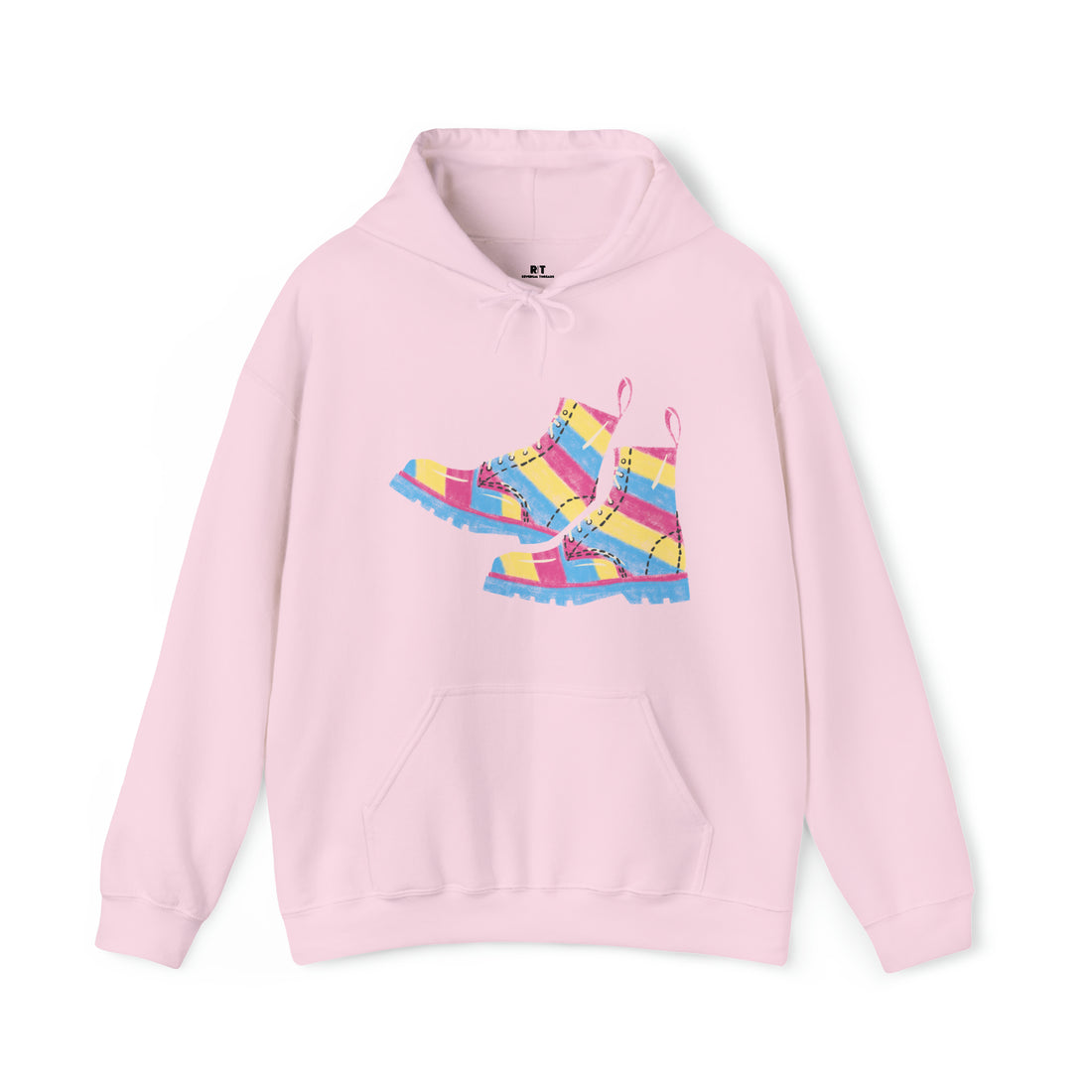 Pansexual Boots Hooded Sweatshirt