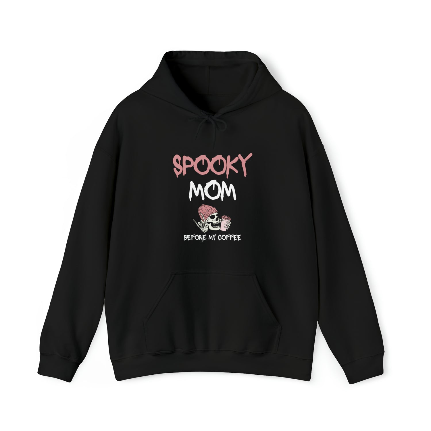 Rise and Haunt: Spooky Mom Before My Coffee Hoodie