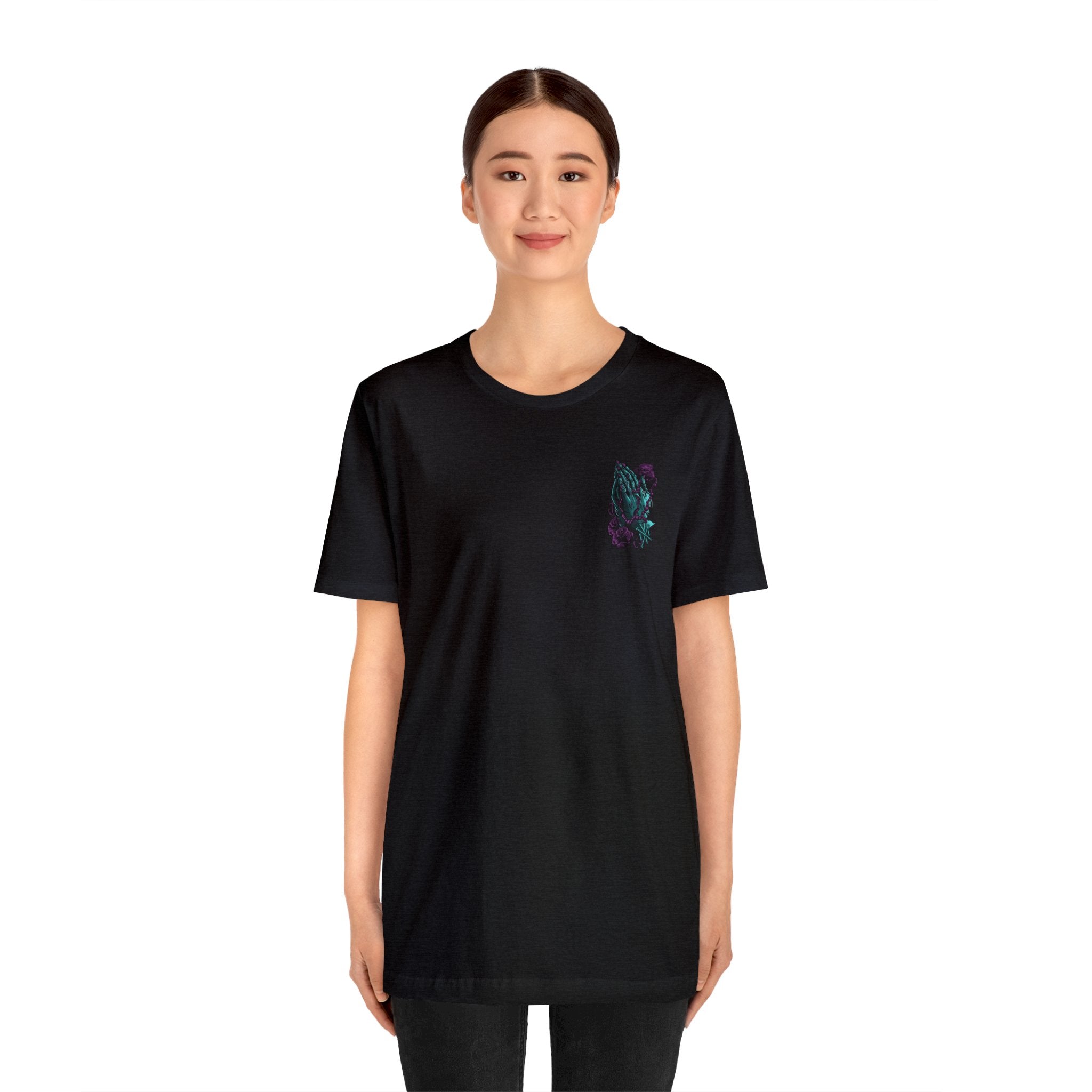 Praying Hands Jersey Short Sleeve Tee