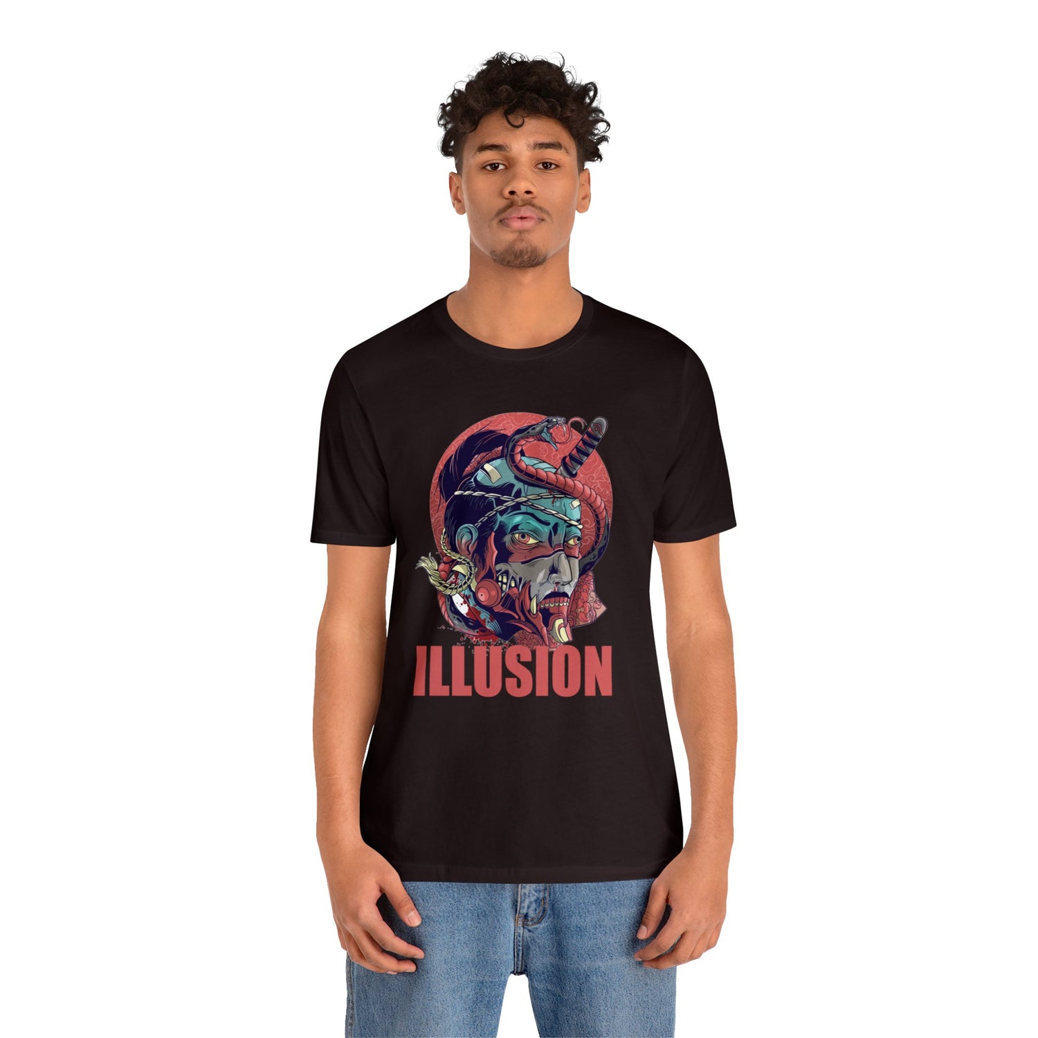 Illusion Jersey Short Sleeve Tee