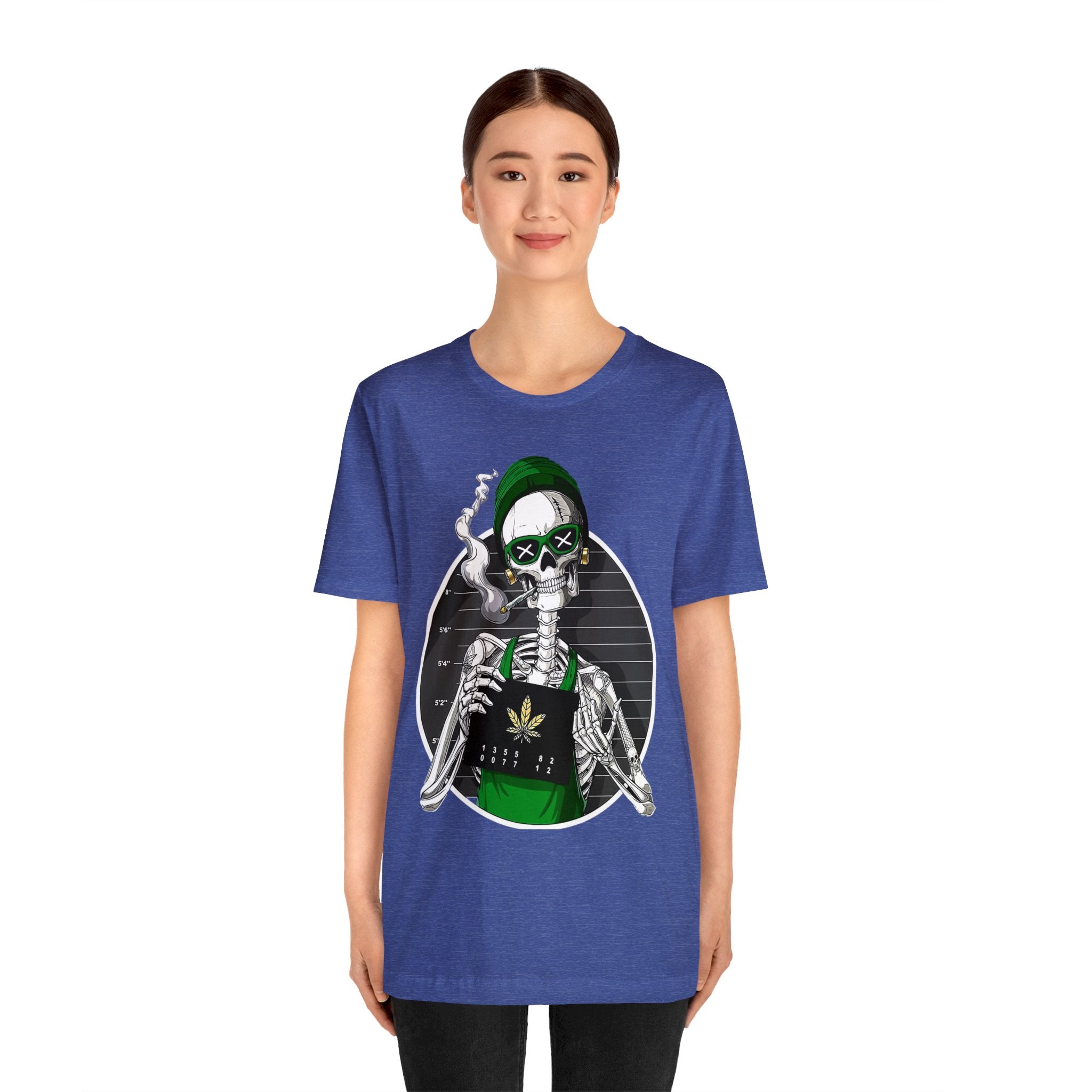 Skeleton Jersey Short Sleeve Tee