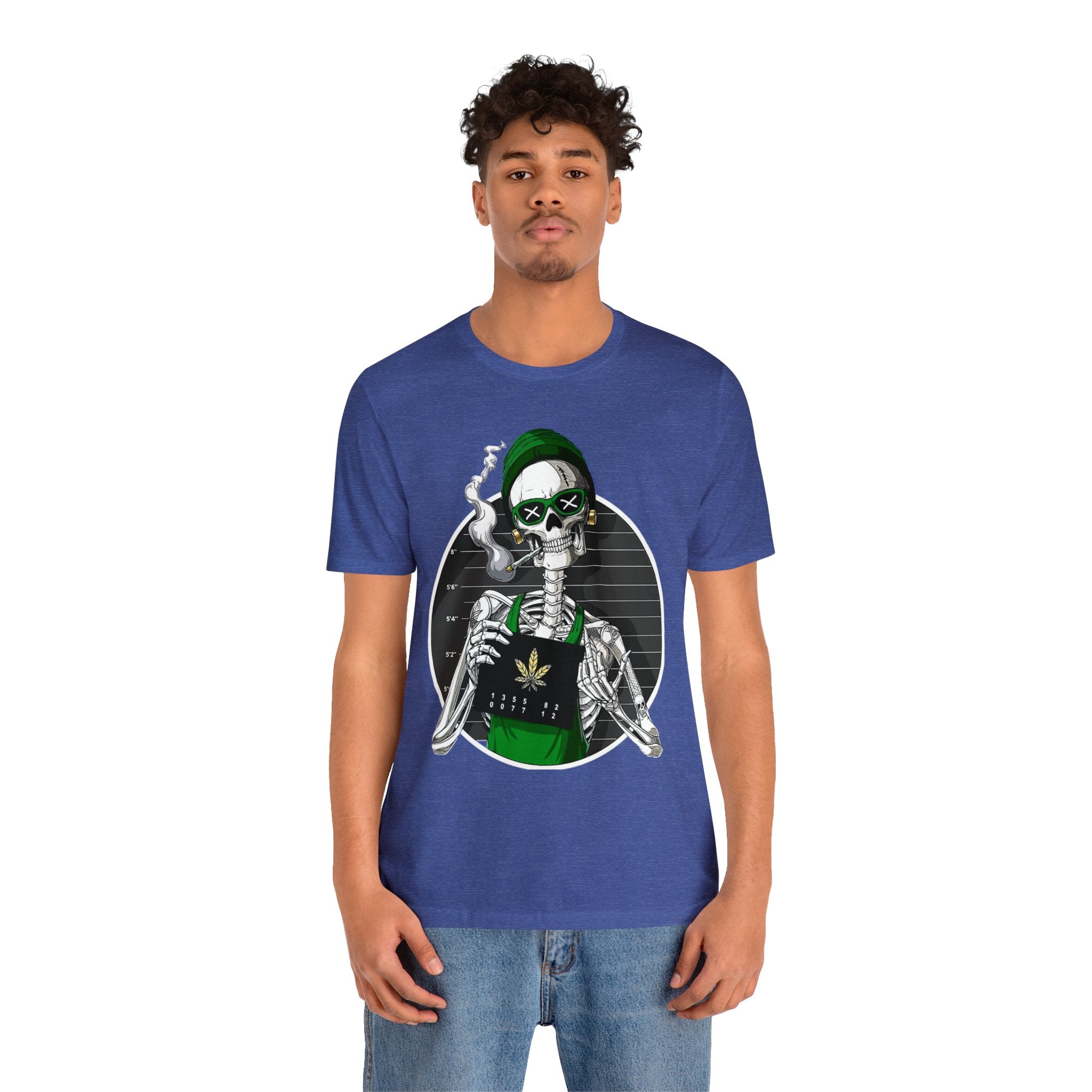 Skeleton Jersey Short Sleeve Tee