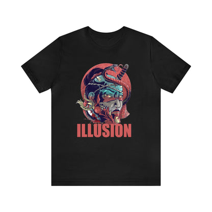 Illusion Jersey Short Sleeve Tee