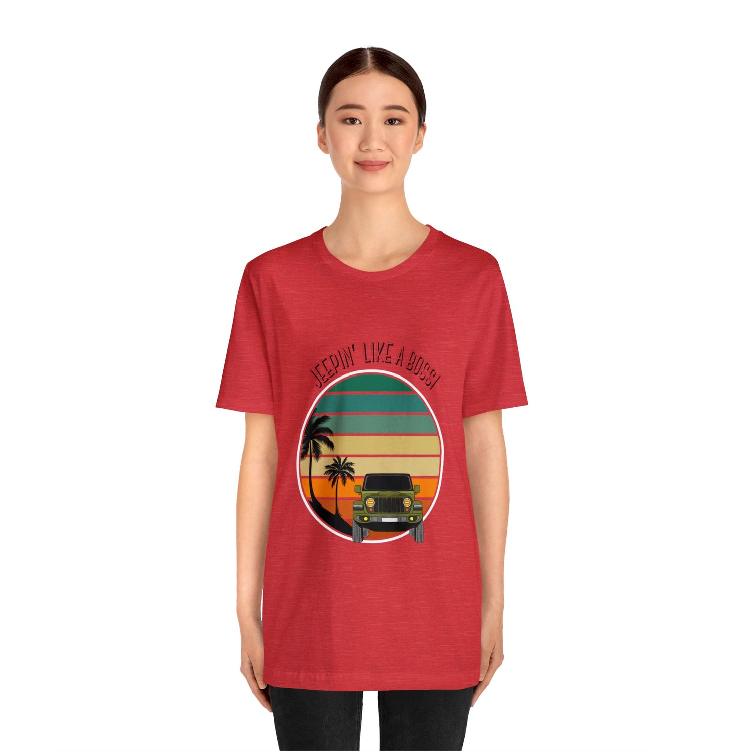 Jeepin Like a Boss Unisex Jersey Short Sleeve Tee