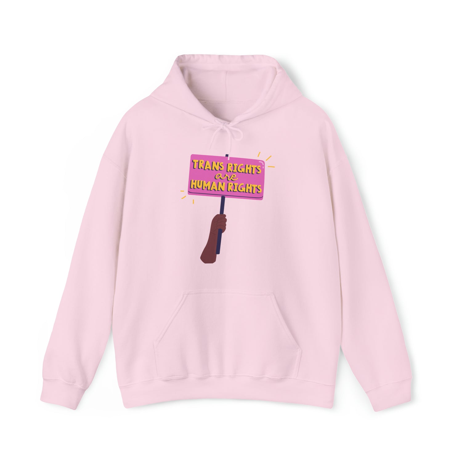 Trans Rights Hooded Sweatshirt