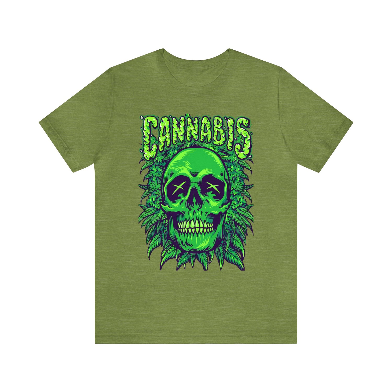 Cannabis Jersey Short Sleeve Tee