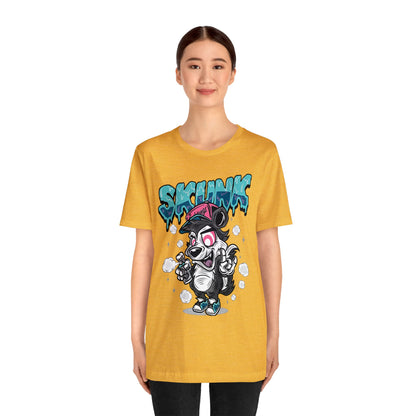 Hip Hop Skunk Jersey Short Sleeve Tee