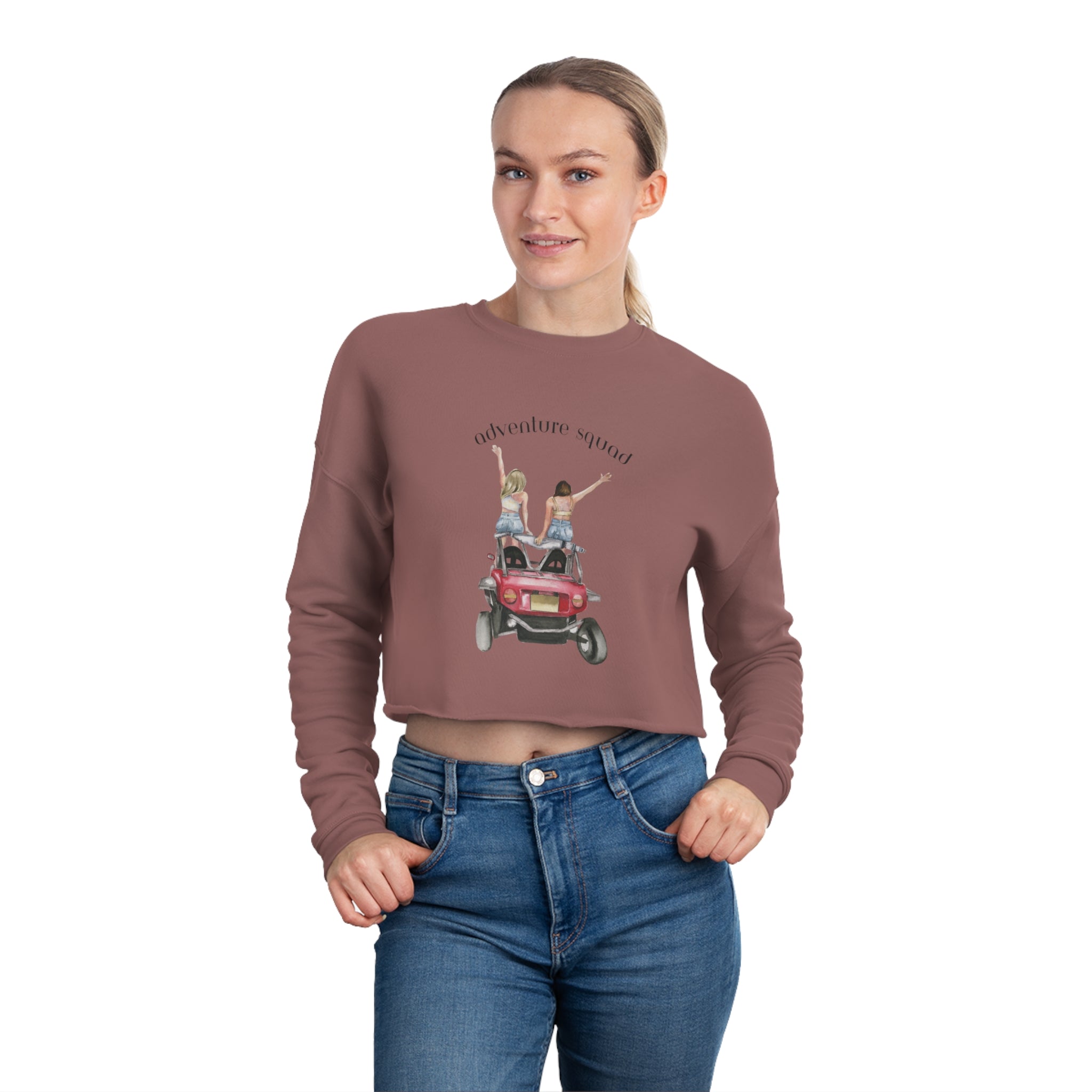 Adventure Squad Cropped Sweatshirt