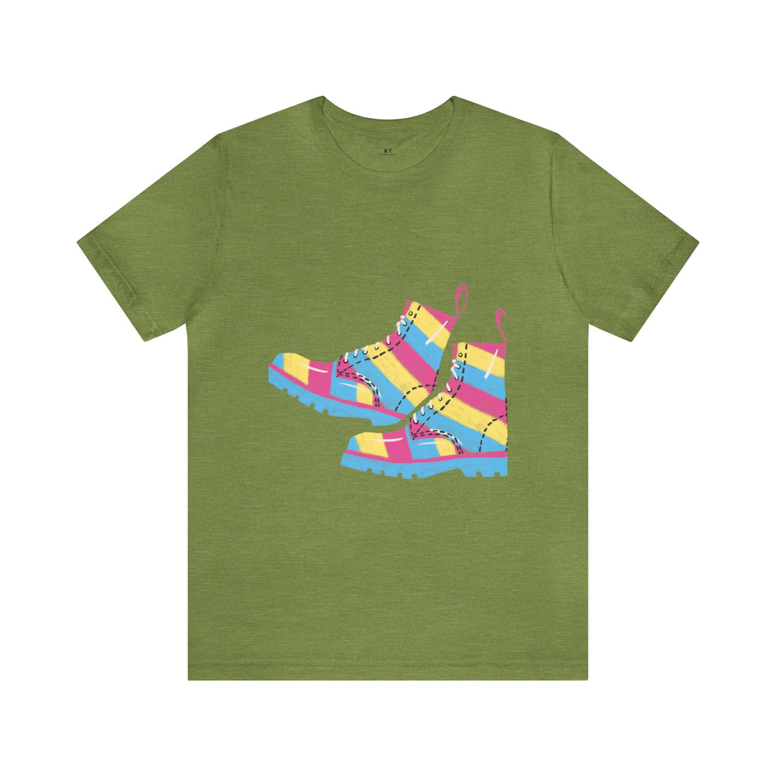 Pansexual Boots Short Sleeve Tee