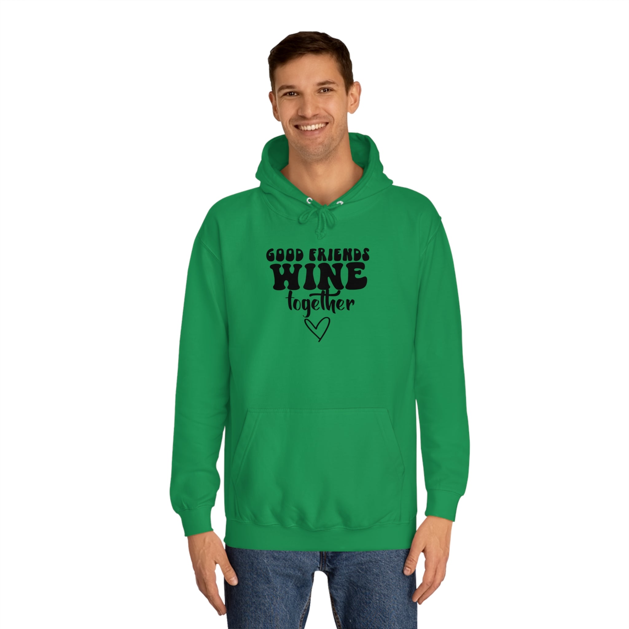 Friends Wine Hoodie