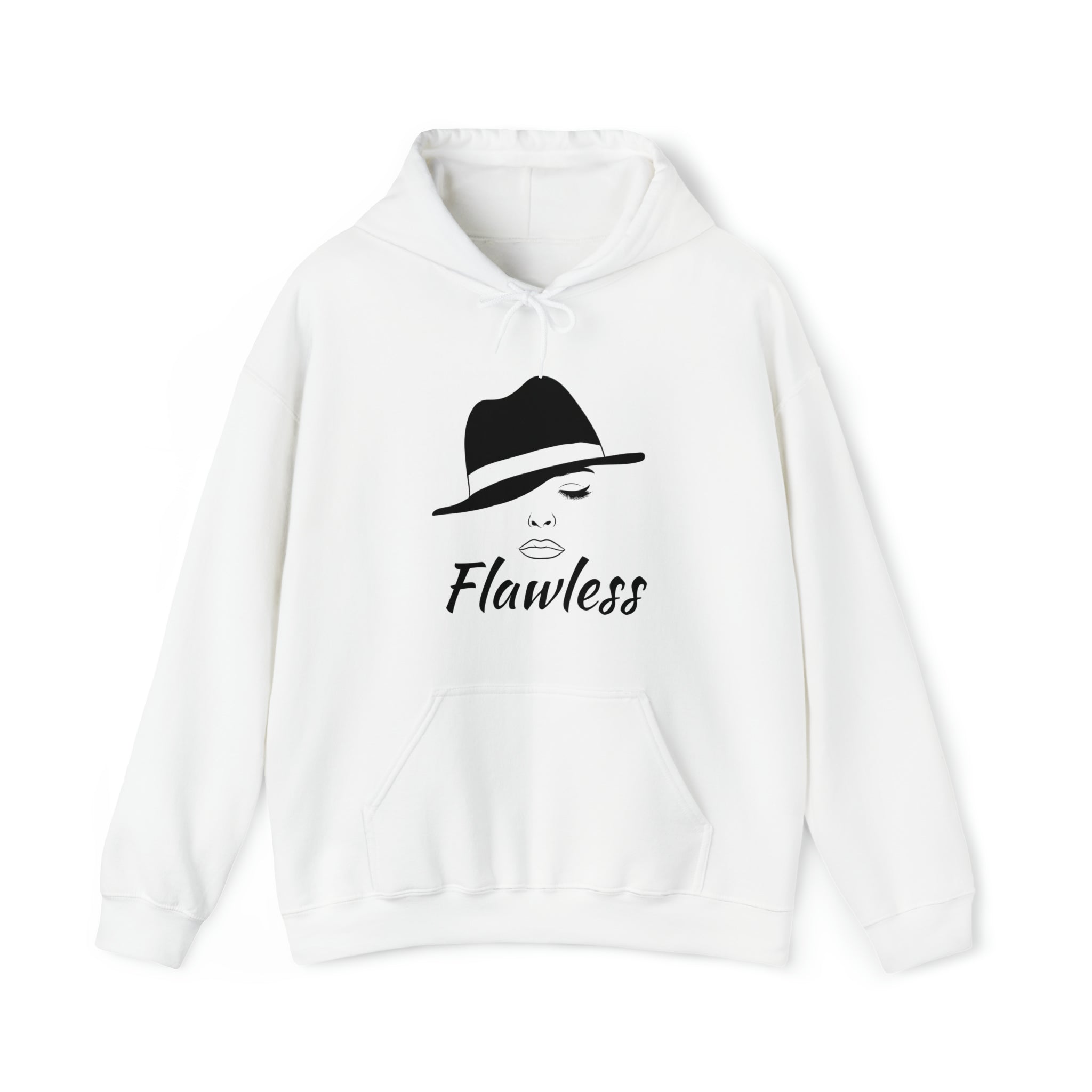 Celebrate your Unique Beauty: &quot;Flawless Face&quot; Hoodie