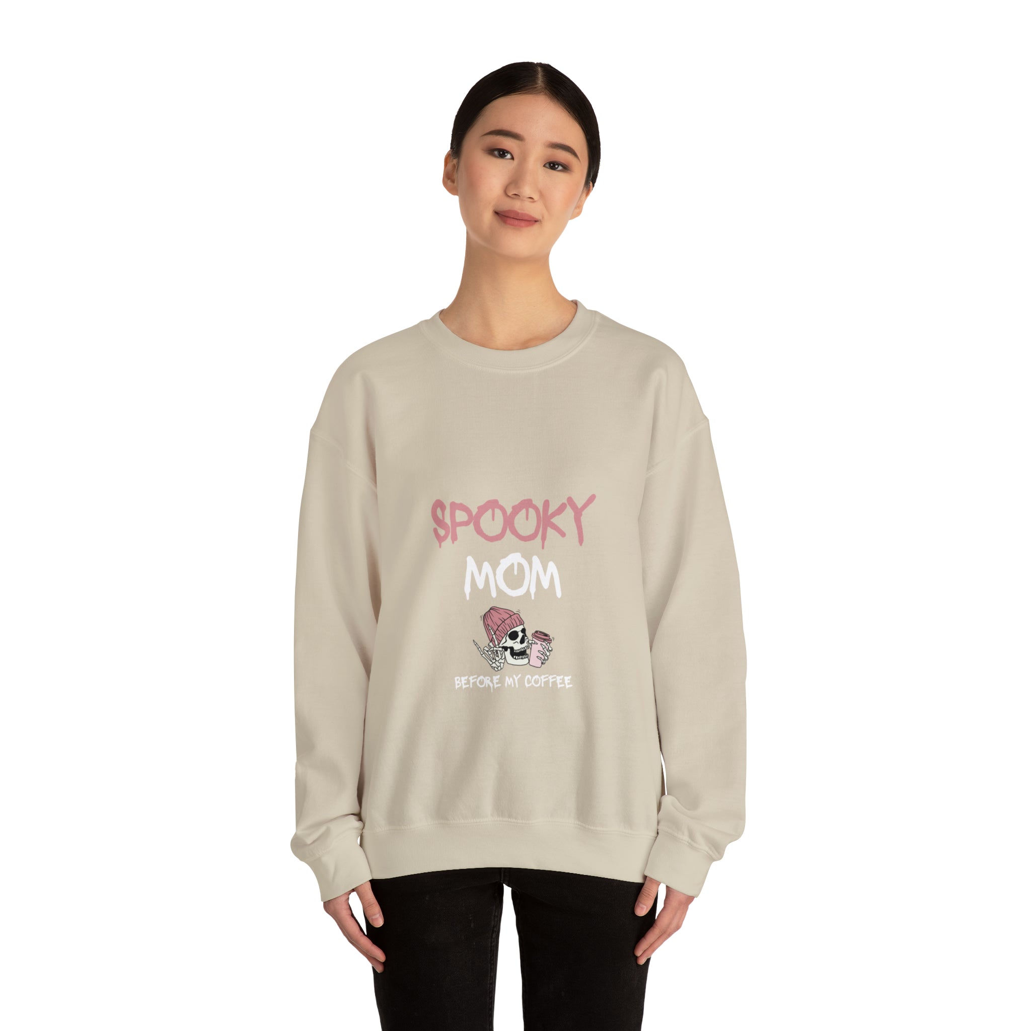 Rise and Haunt: Spooky Mom Before My Coffee Sweatshirt