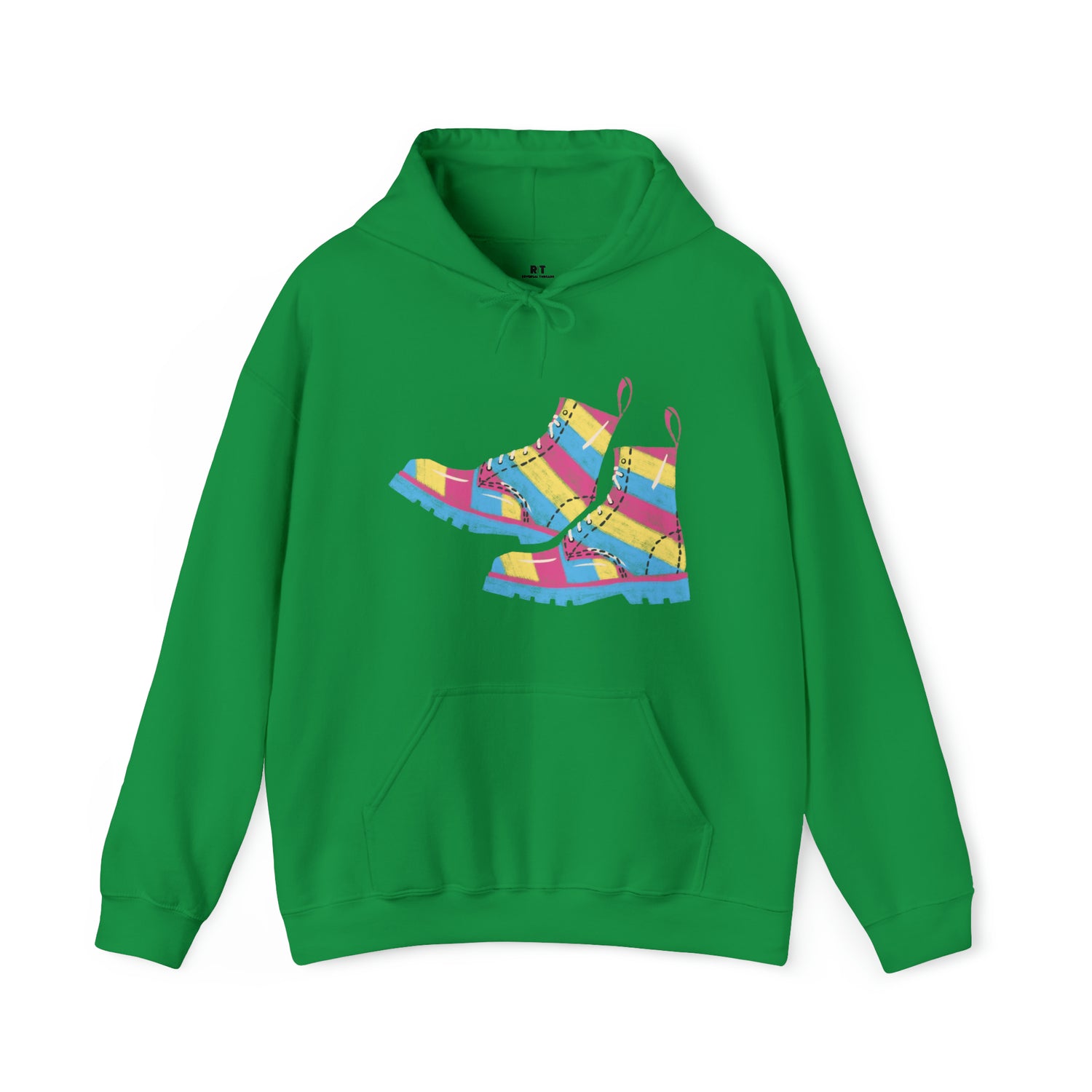 Pansexual Boots Hooded Sweatshirt